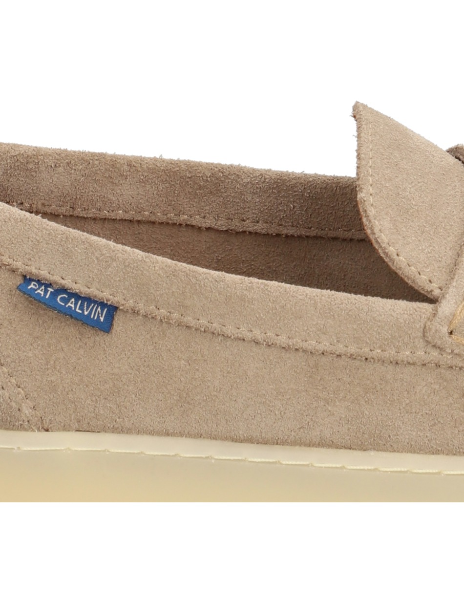 Veloursleder Slipper sportiv