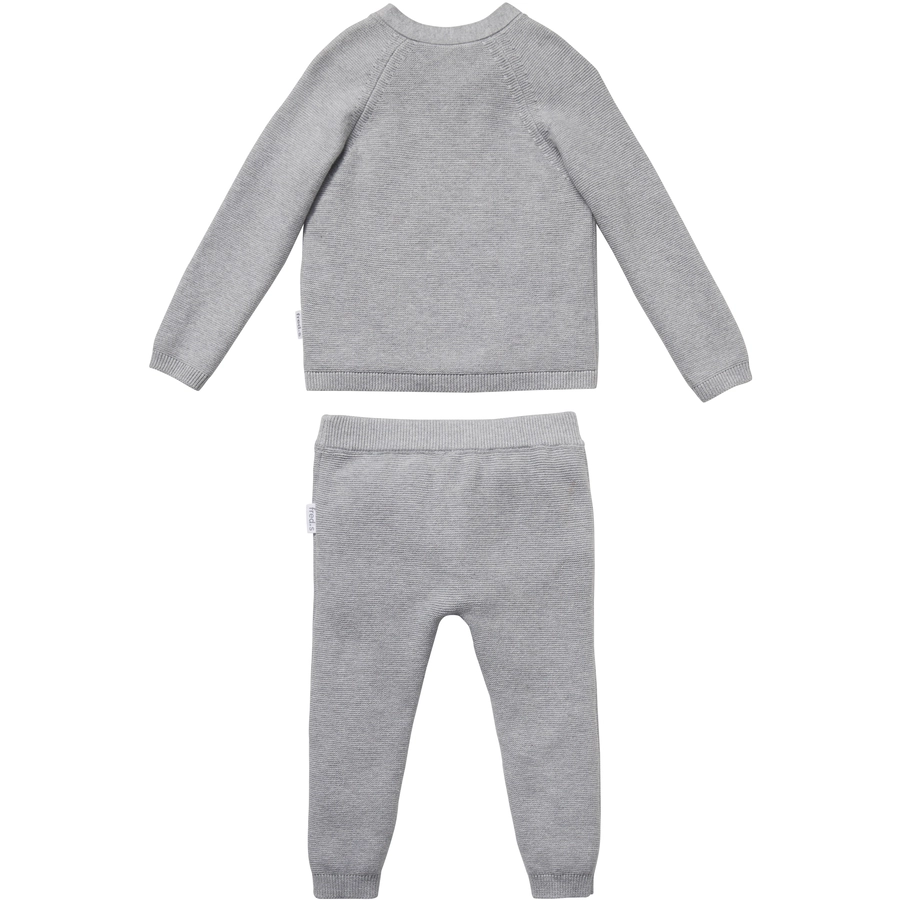 Fred's Mehrteilige Kinderbekleidung FREDS Strickset grau mel