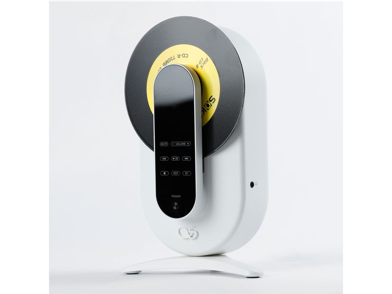 Shanling CD-Player EC Smart mit Bluetooth Weiss Kompakter CD-Spieler mit Bluetooth