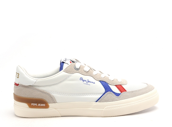Pepe jeans basses homme kentonbrit blanc