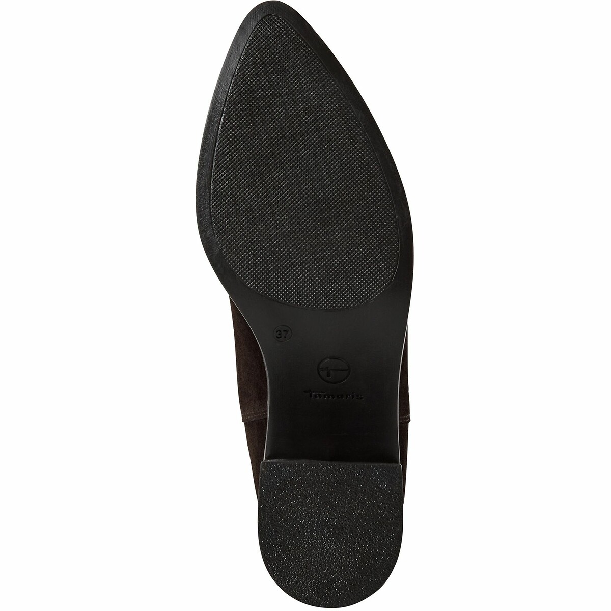 TAMARIS<br>Botas de couro com bico fino