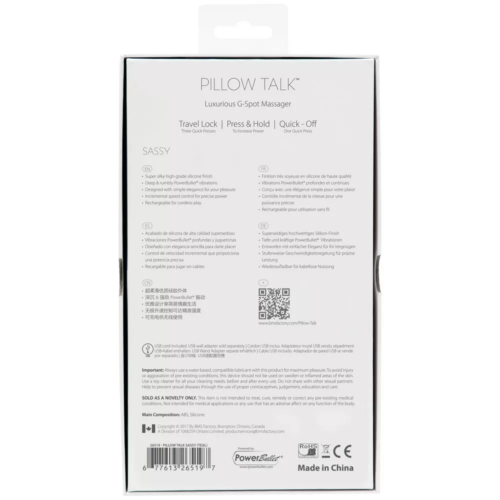 Pillow Talk - Sassy G-spot Vibrator - Grøn