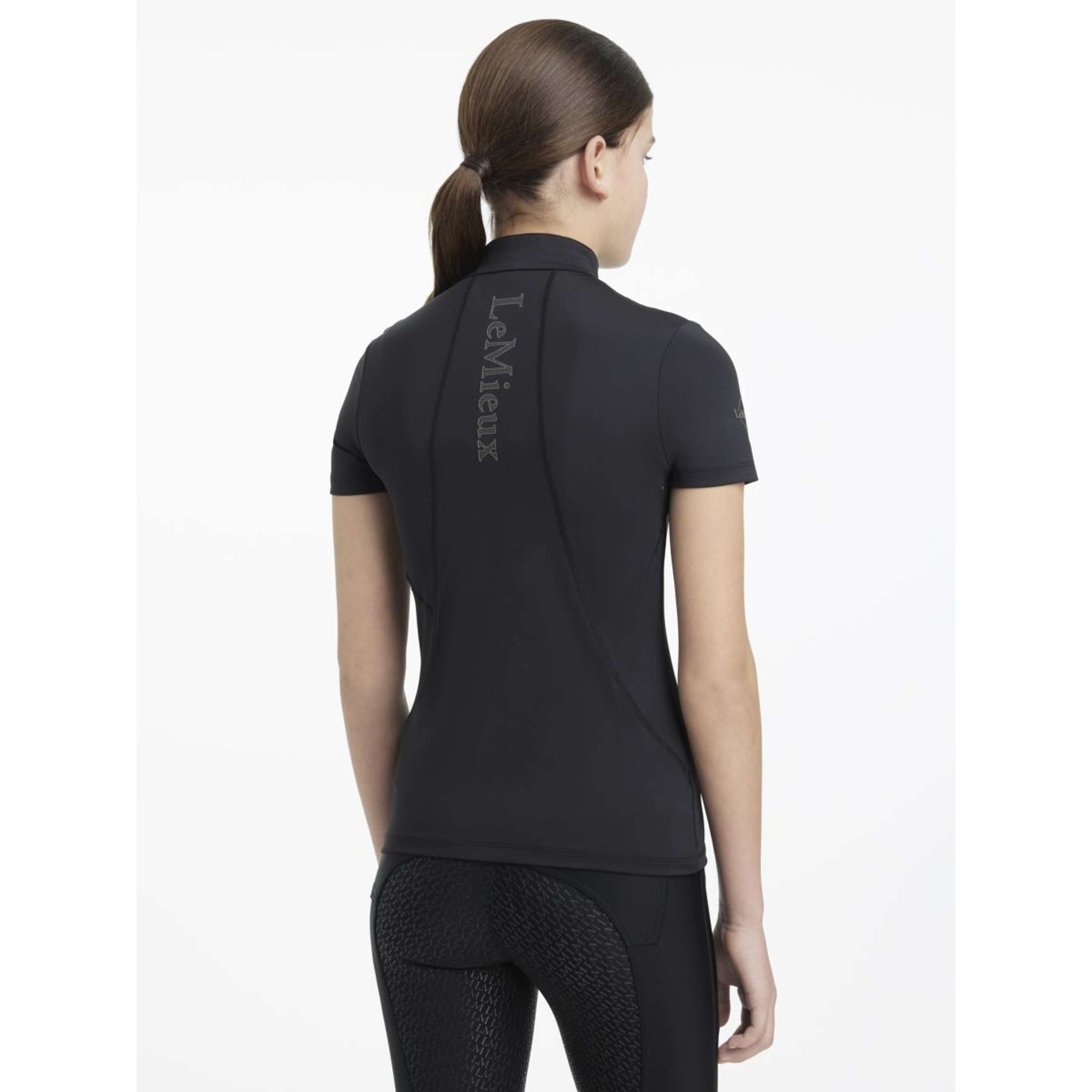 LeMieux Baselayer Young Rider Classique Korte Mouwen Zwart