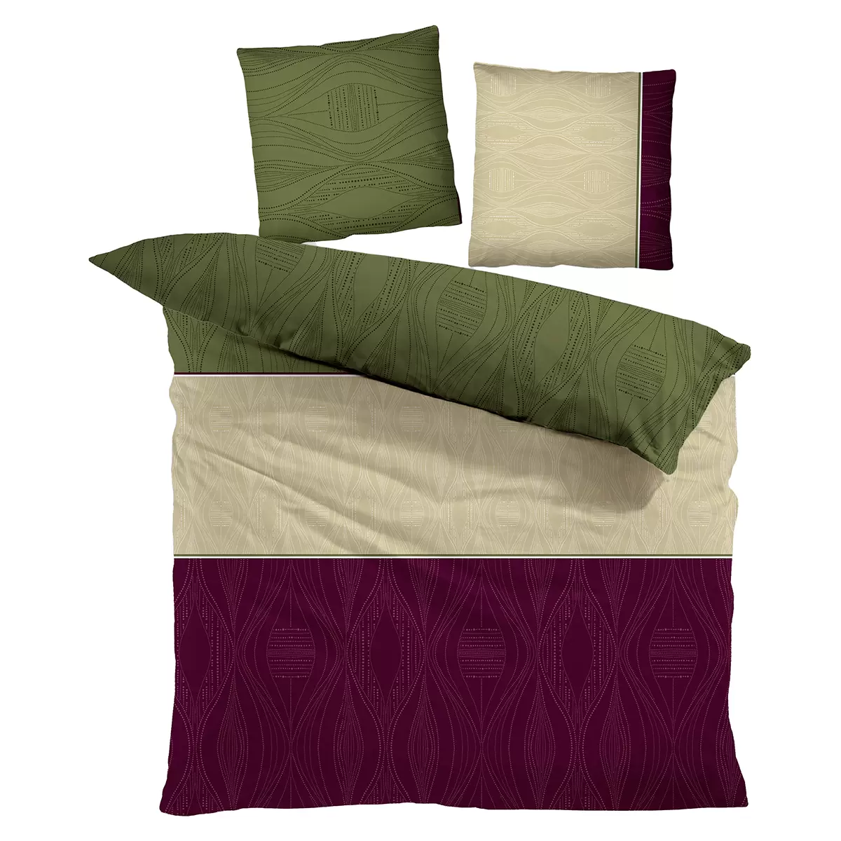Bettwäsche-Set Siolina grün