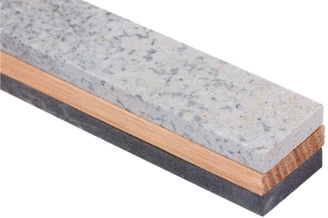 Skerper Arkansas bijlslijpsteen NAPA01, Soft/Hard Black Arkansas