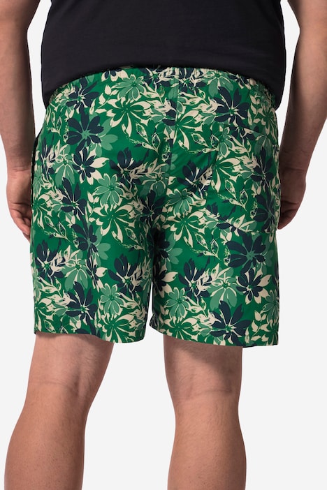 Men+ Badeshorts, Alloverdruck, Elastikbund, bis 8 XL