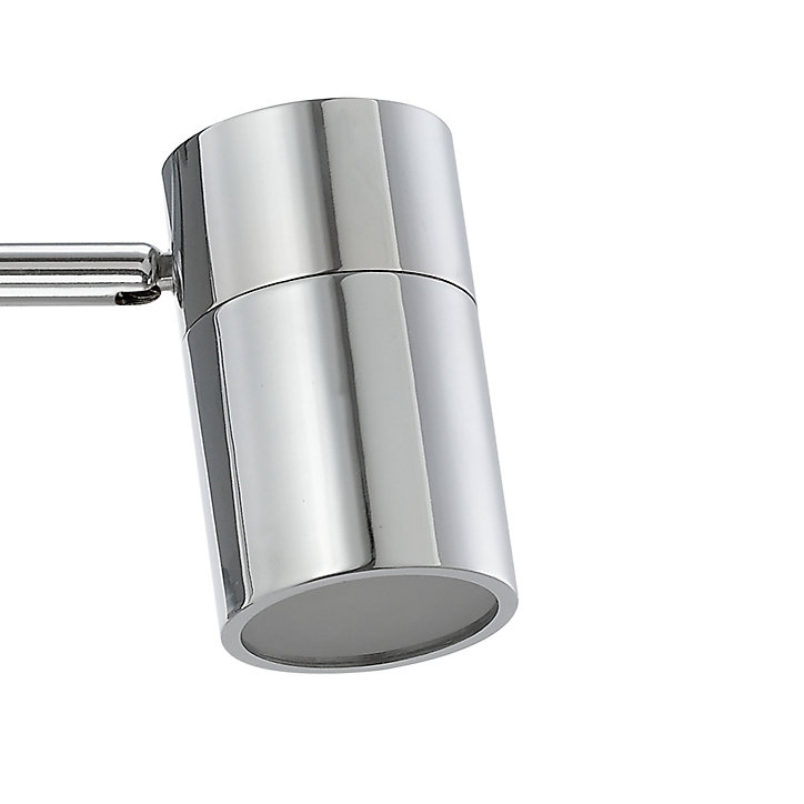 Spot de salle de bain G10 5W IP44 GoodHome argent