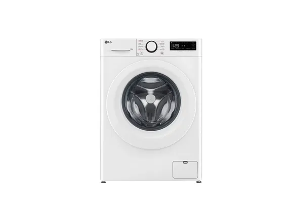 LG Serie R5 F2WR508SWW - Vaskemaskine - bredde: 60 cm - dybde: 53.5 cm - højde: 85 cm - frontbetjening - 8 kg - 1200 rpm - hvid