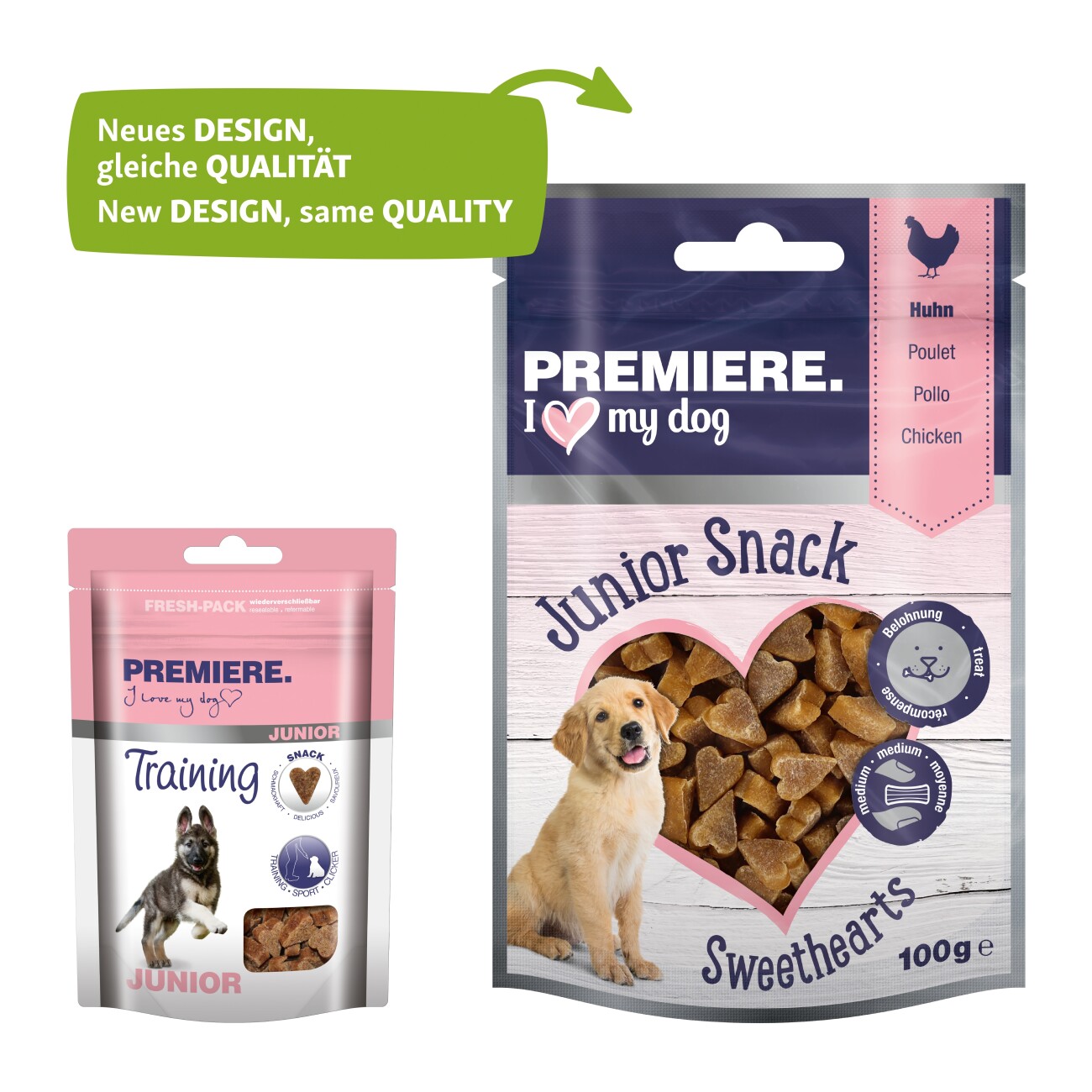 PREMIERE Trainingssnack Junior Huhn 6x100g