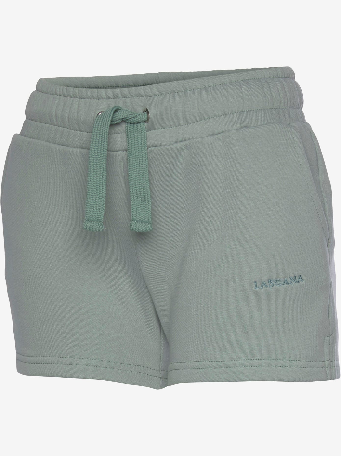 Short en matière sweat short d'intérieur avec logo brodé