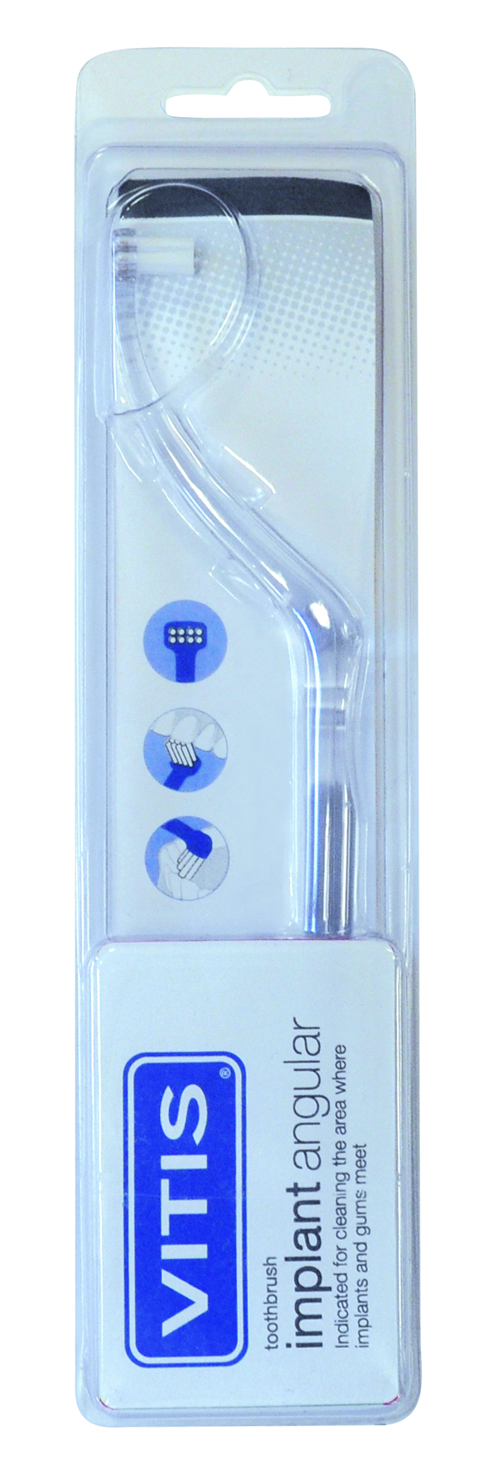 Vitis Implant tandenborstel angular (1 stuk)