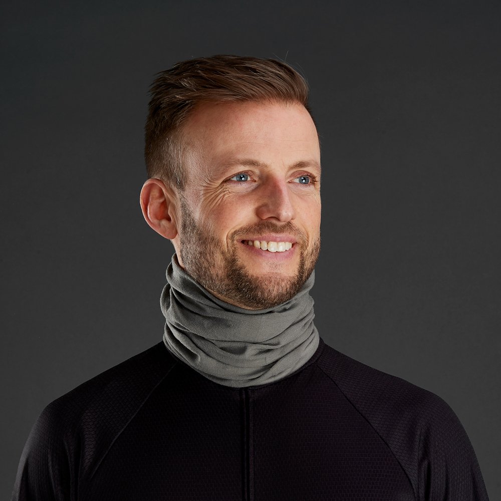 GripGrab Headglove Merinould Grå