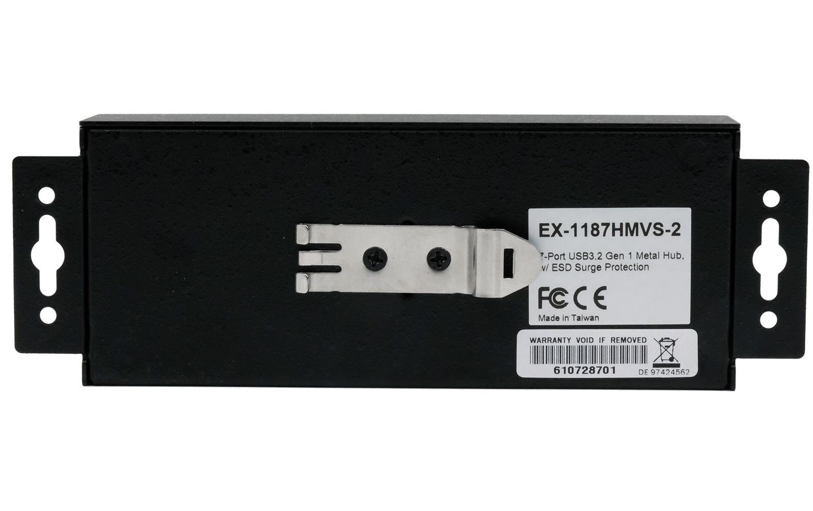 USB-Hub EX-1187HMVS-2<br>Porterweiterung mit sieben USB 3.0 Anschlüssen