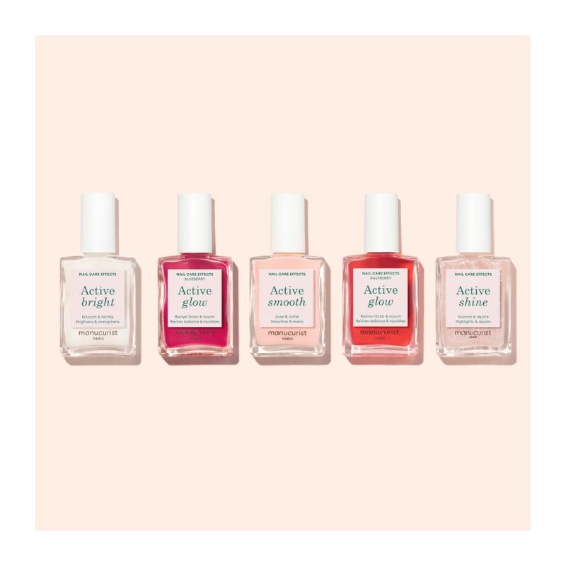 Vernis soin hydratant Active Glow Blueberry Manucurist 15ml