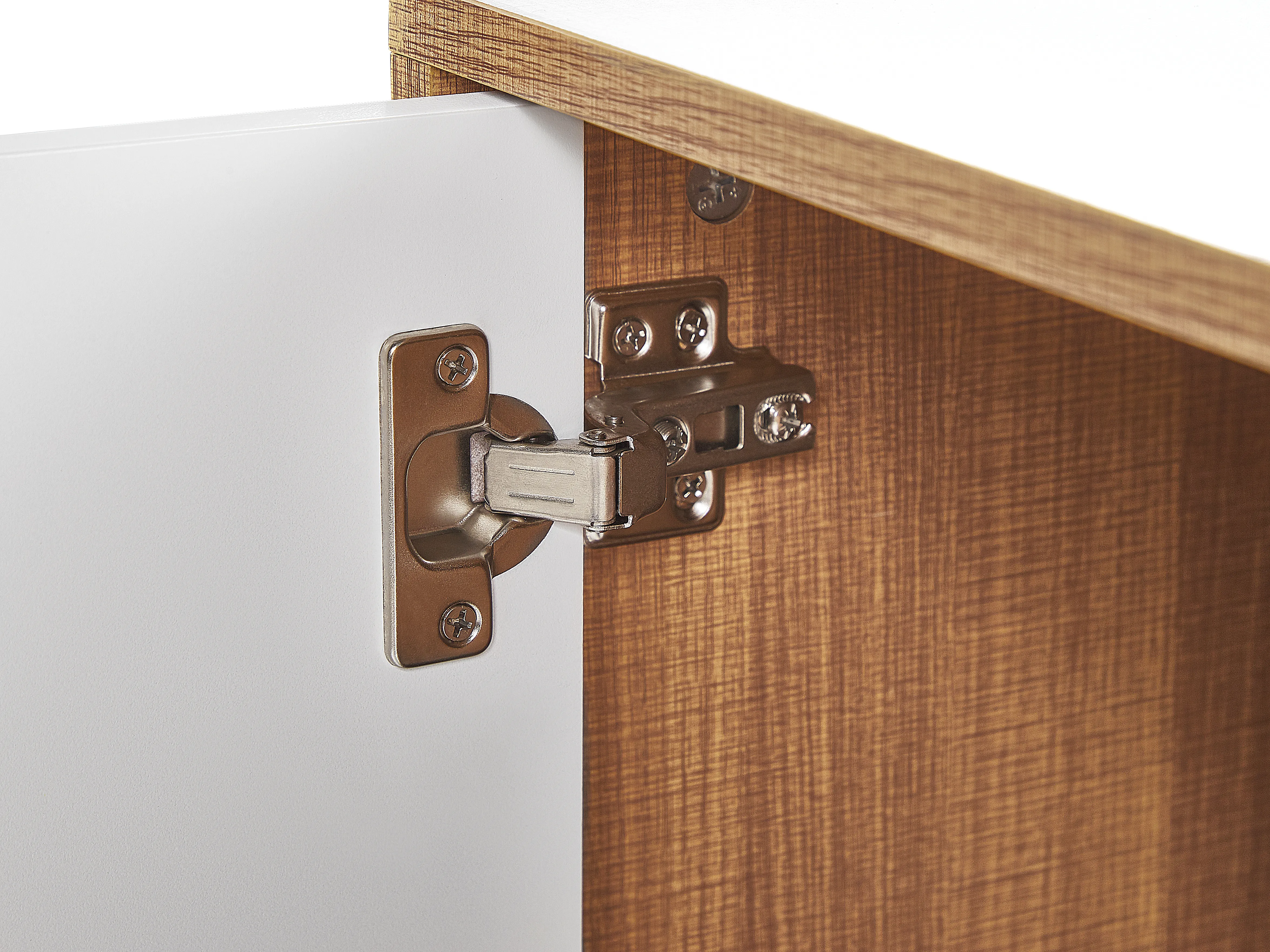 Kast NUEVA Lichtbruin/wit