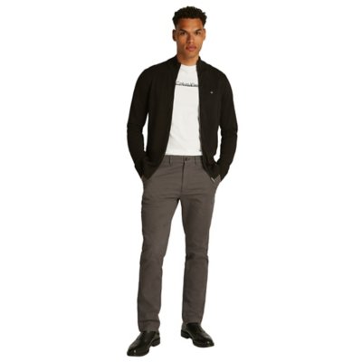 Gilet homme Coton Soie Zip CALVIN KLEIN