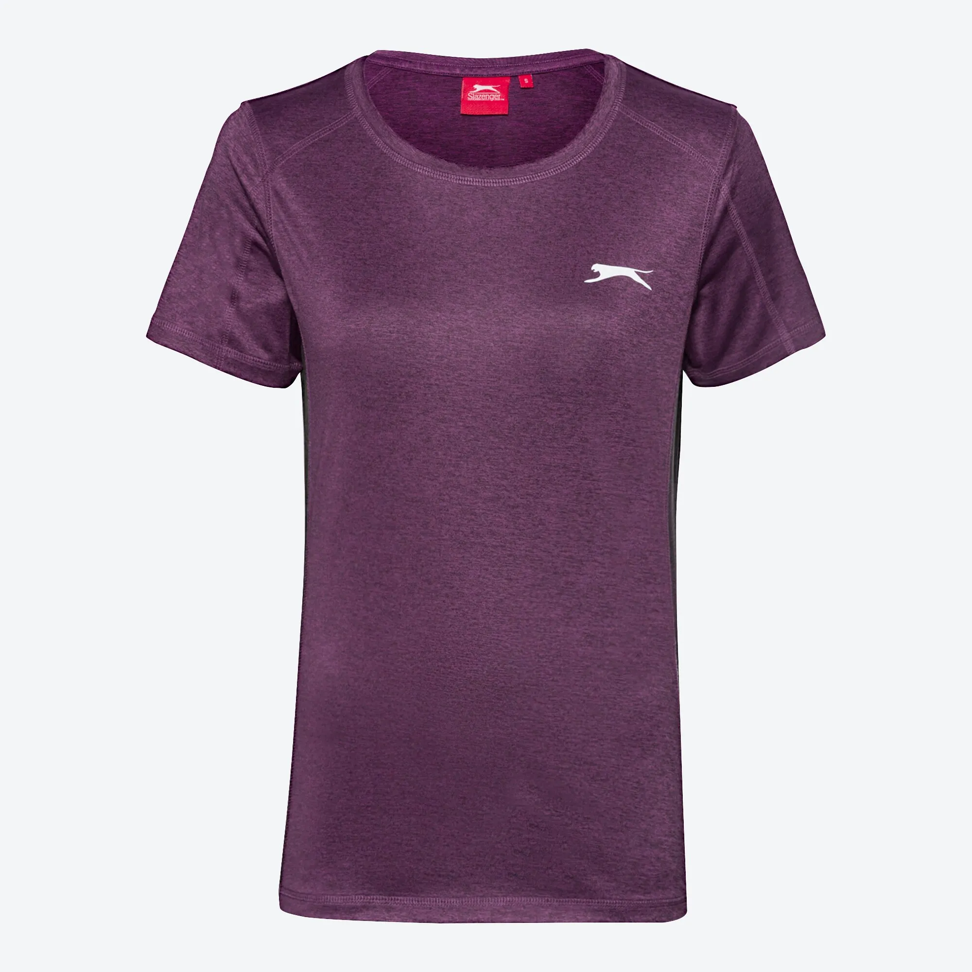 Damen-Funktions-T-Shirt in Melange-Optik