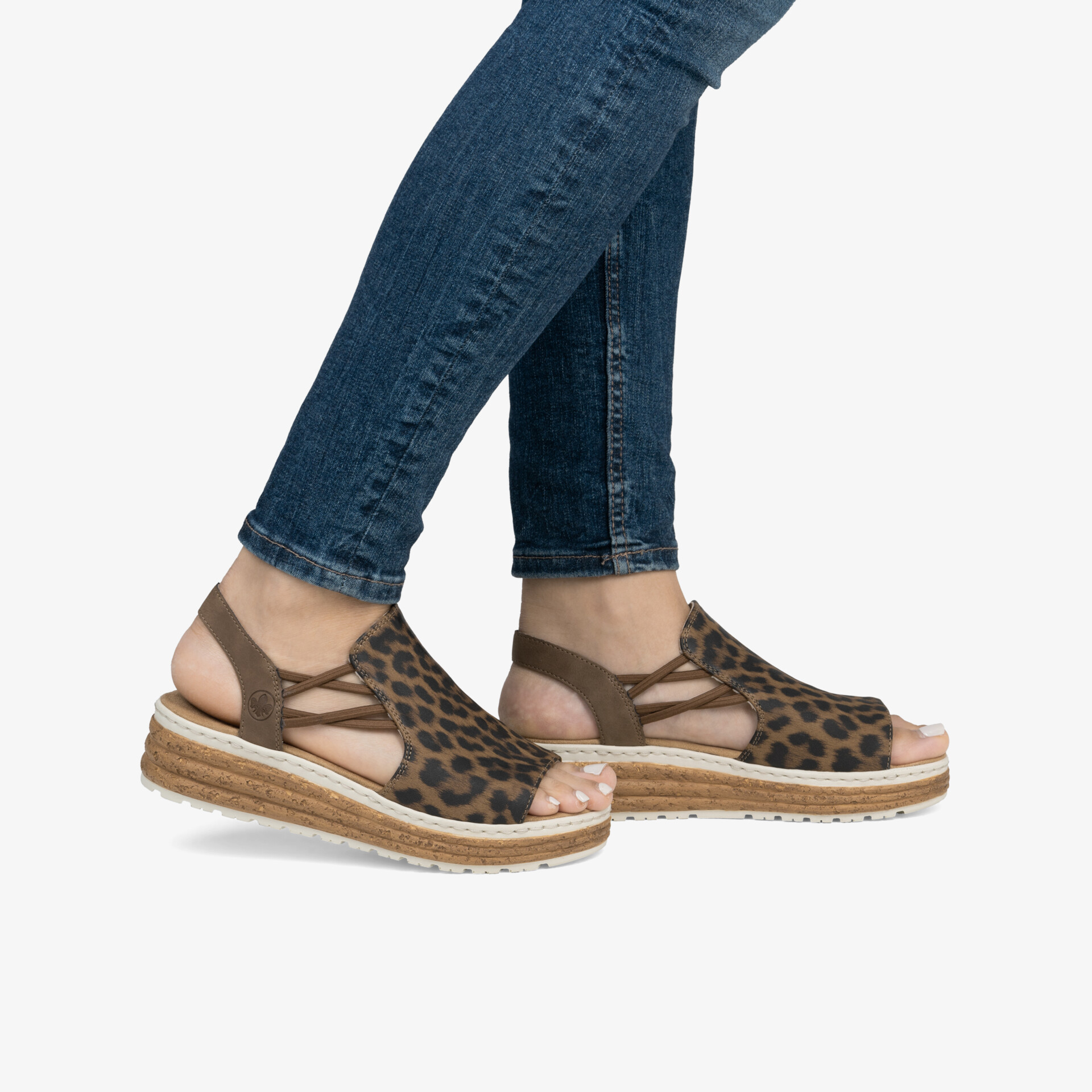rieker Damen Sandalen braun
