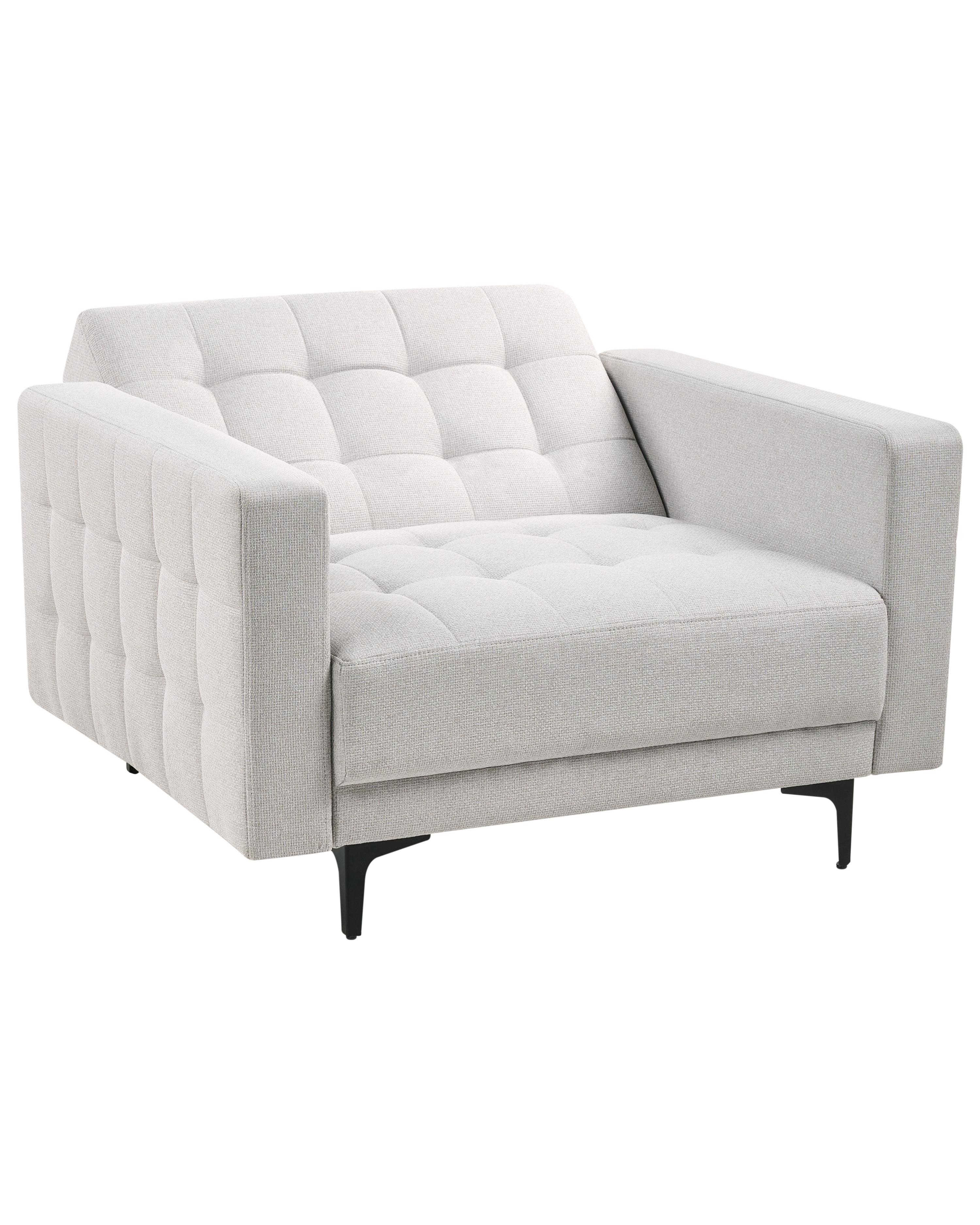 Fauteuil ABERDEEN Stof Lichtgrijs