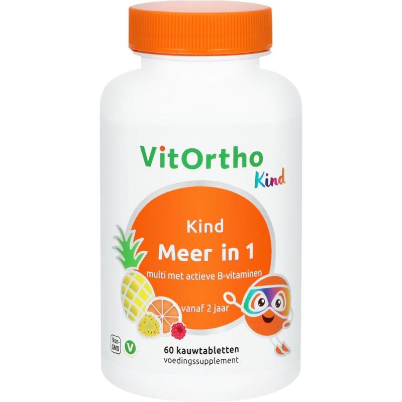 Vitortho Meer-in-1 Kind 60 tabletten