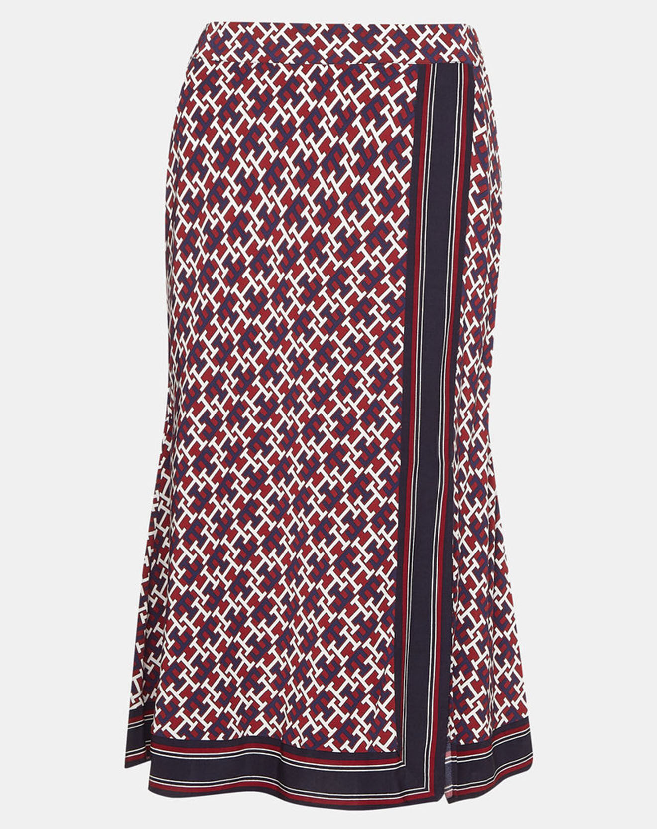 Tommy Hilfiger Jupe midi imprimée Monogram multicolore