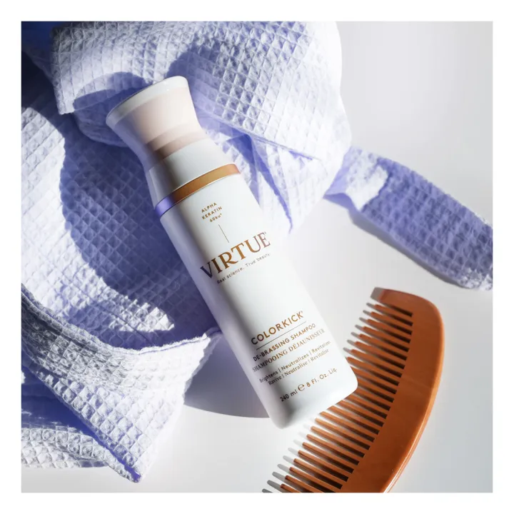 Virtue Shampoing déjaunisseur cheveux colorés et décolorés Colorkick - 240ml