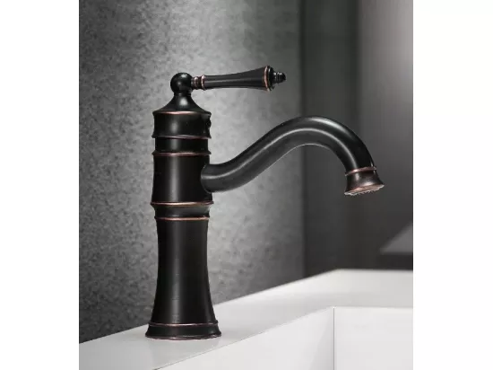 Robinet De Lavabo Rea Vintage Low Black