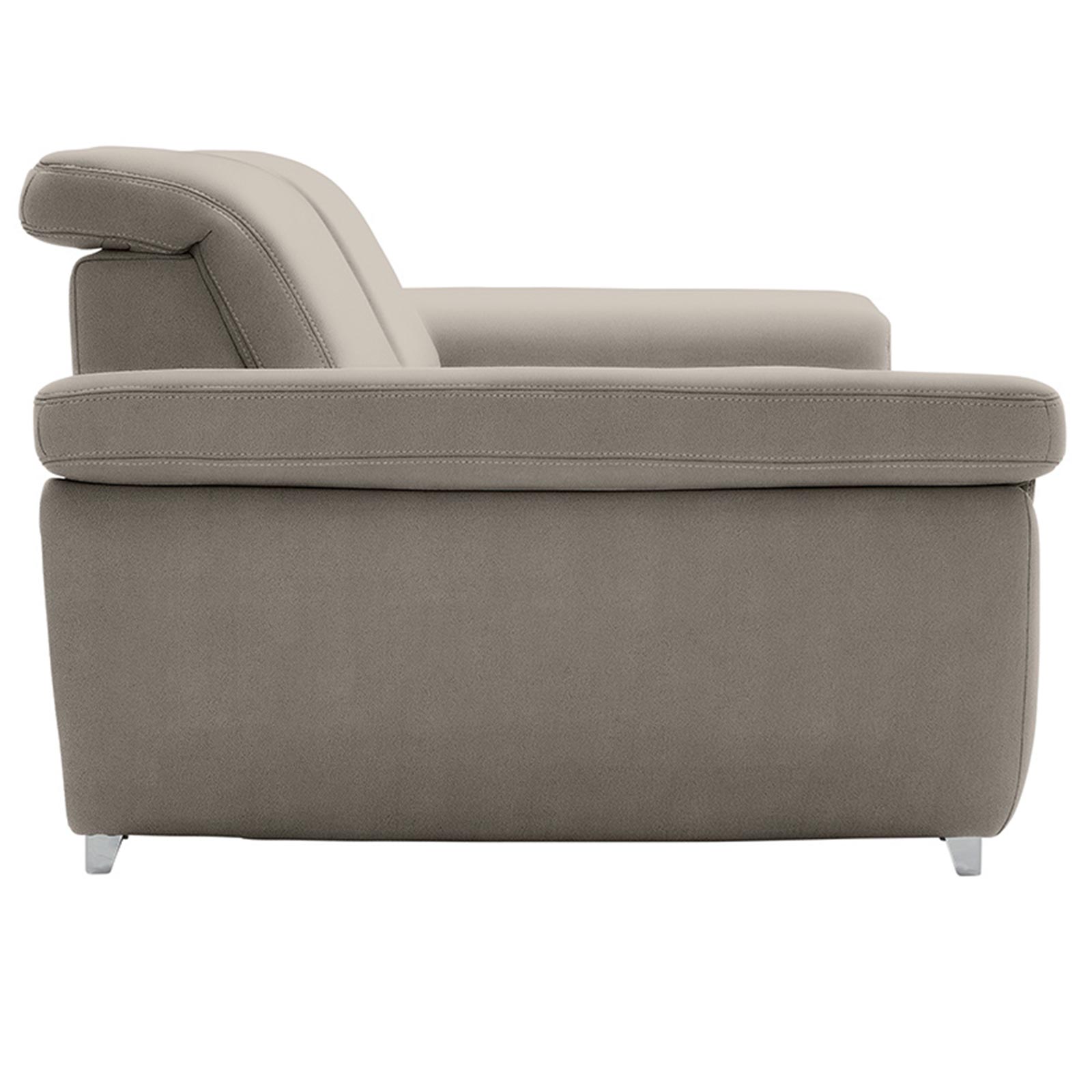 polsterpower 3-Sitzer Boxspringsofa - Holiday alu - Basismodell