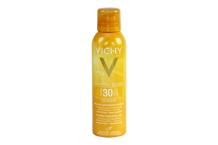 Brume solaire hydratante invisible Capital soleil SPF 30 200ml