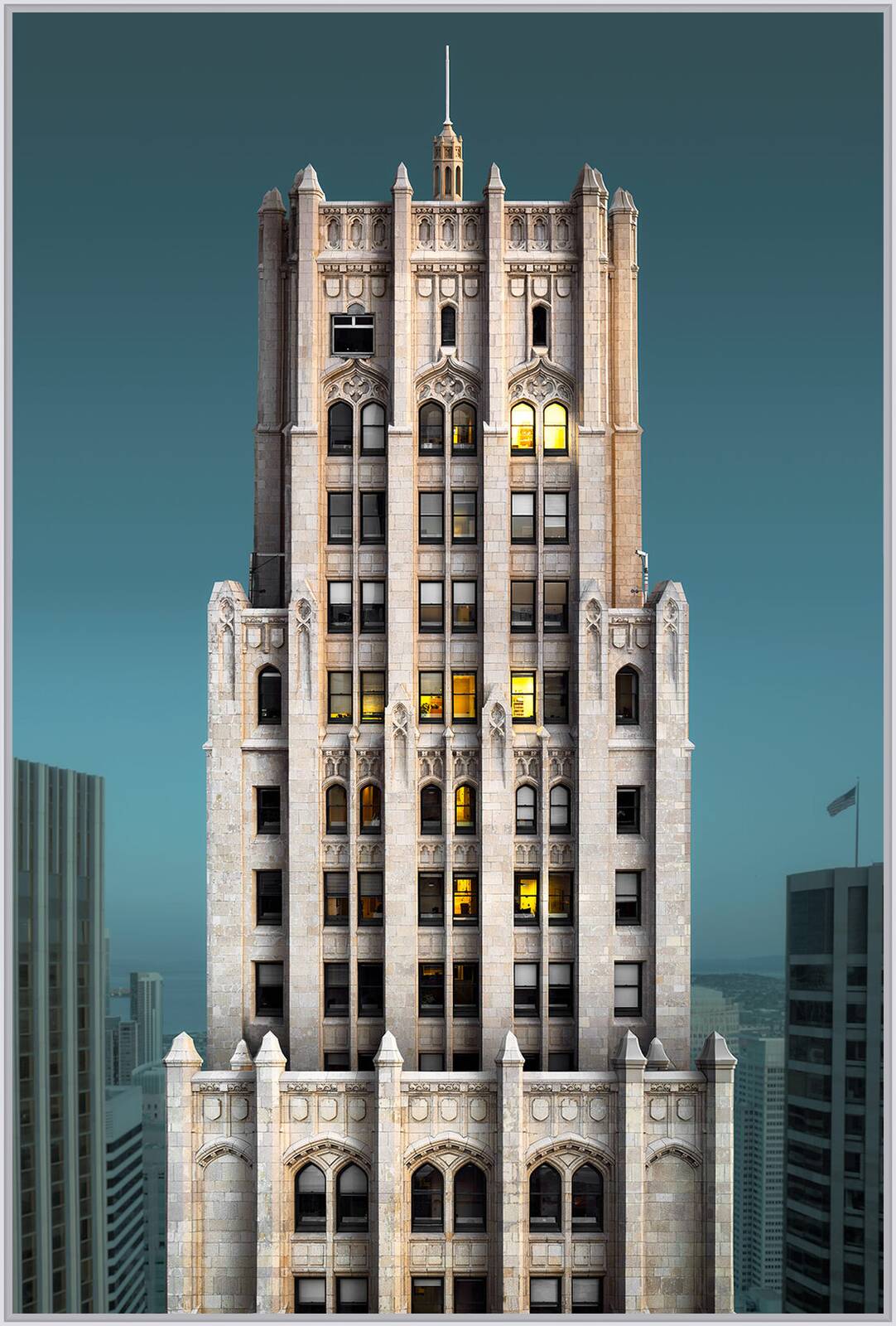 Russ  Building, San  Francisco by Chris Hytha - Limited Edition. Edition of: 150. Signed.