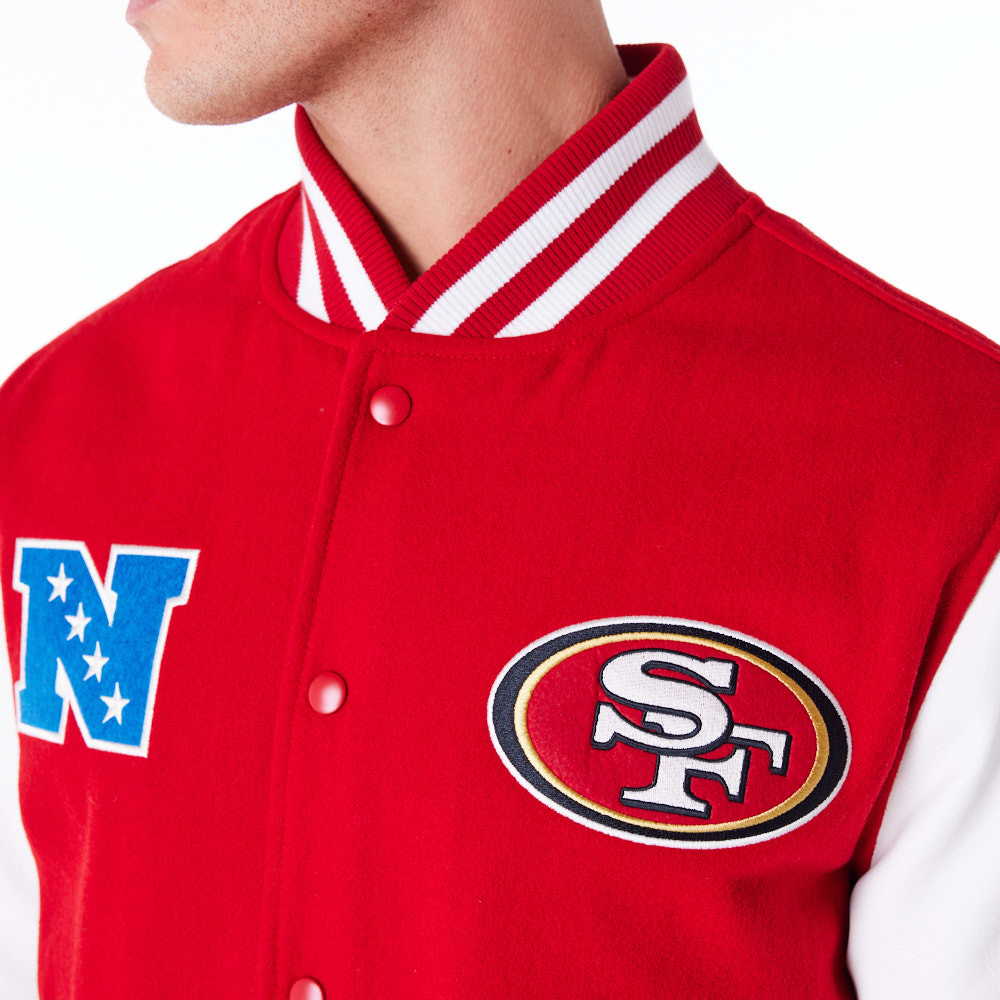 New Era MLB Patch Vrsity Jacket Saf49E