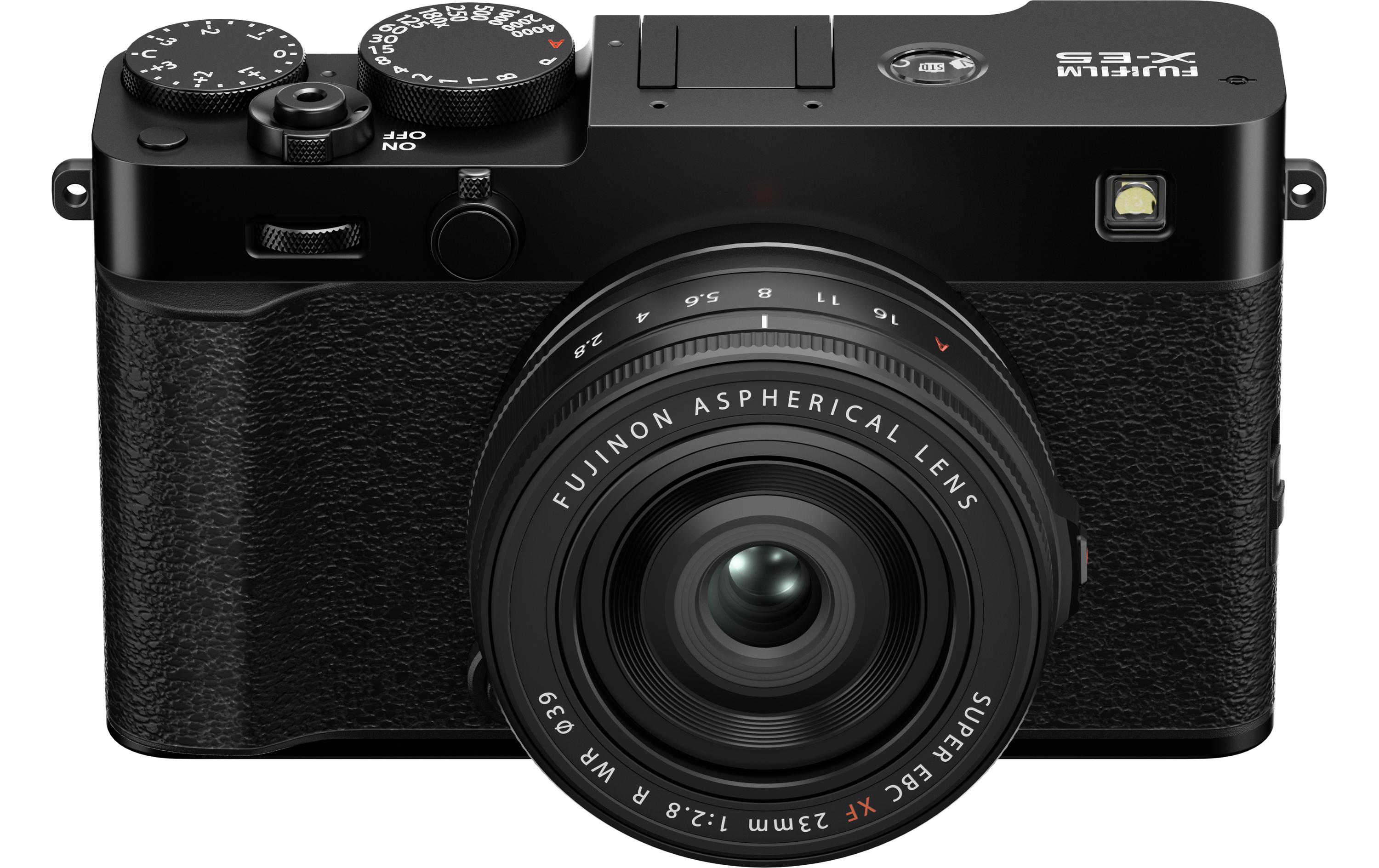 X-E5 XF 23mm F/2.8 Kit Schwarz<br>Spiegellose Digitalkamera mit einem leichten, kompakten Gehäuse mit Objektiv