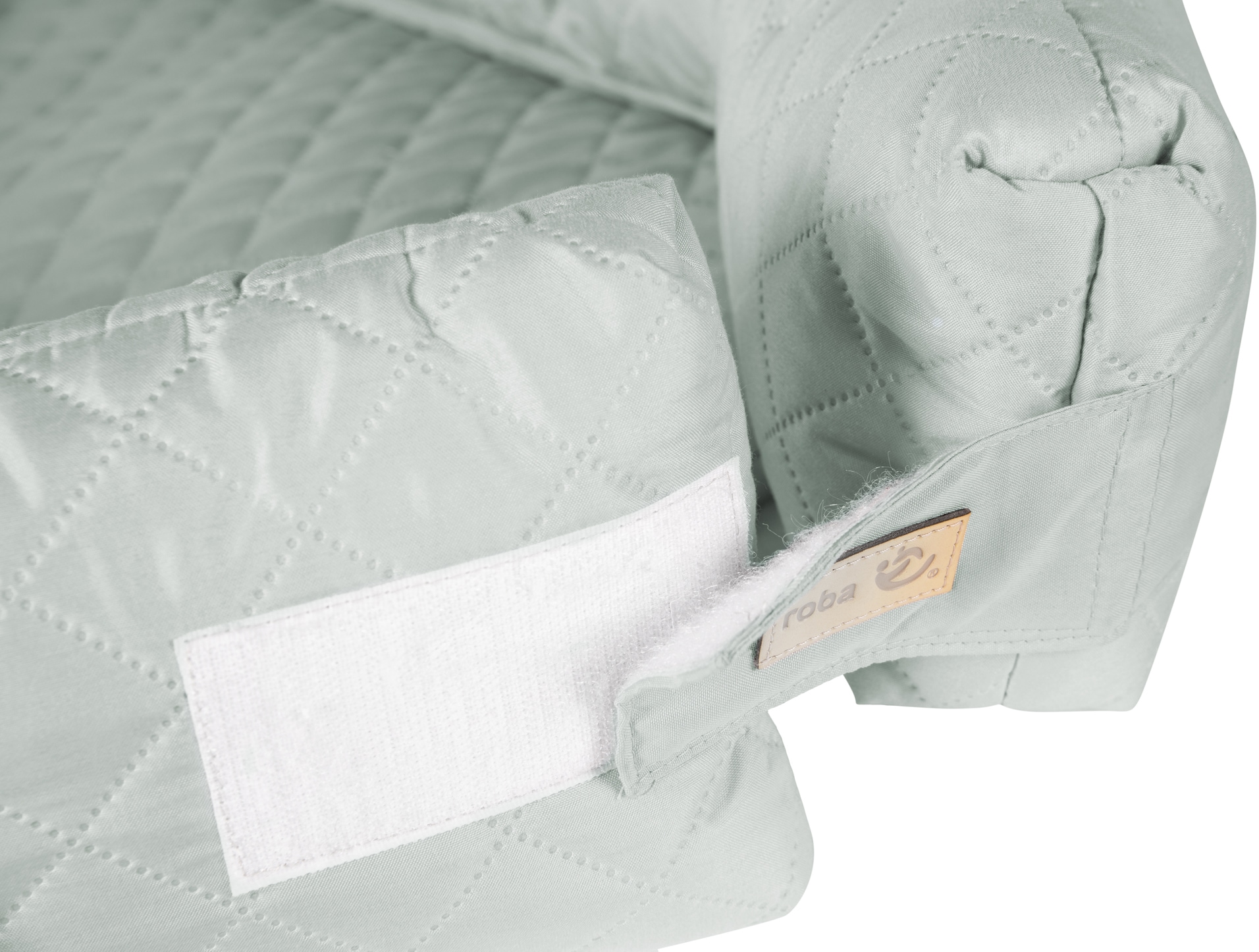 roba® Kuschelnest »Babylounge, roba style, frosty green« 3in1