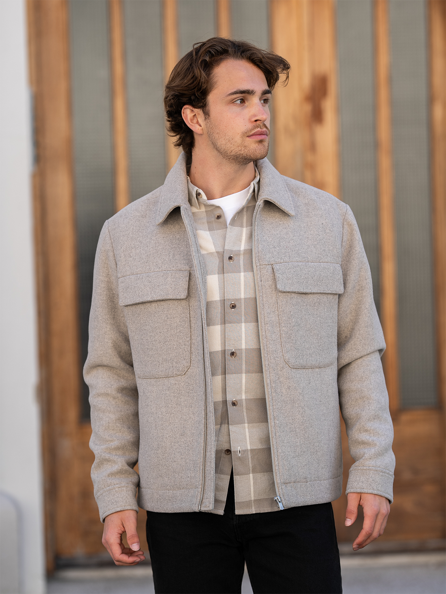 Russel Wool Blend Jacket