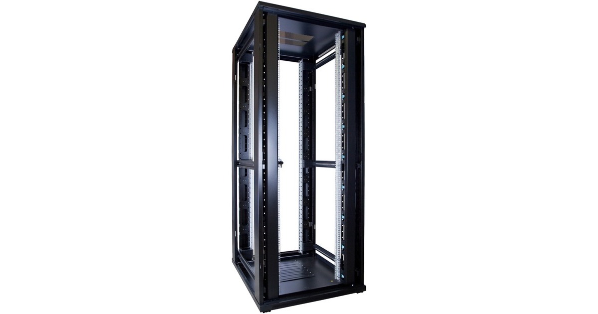 DSI42U serverkast met geperforeerde deur - DS8042PP server rack  (Zwart, 800 x 1000 x 2000mm)
