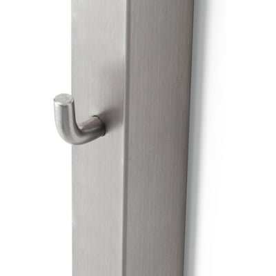 Wandhakenschiene zu Regalsystem Inox