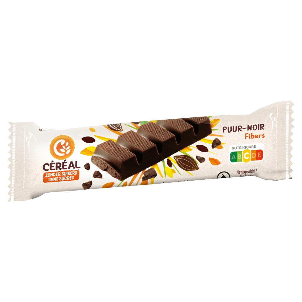 6x Céréal Chocoladereep Puur42 gr