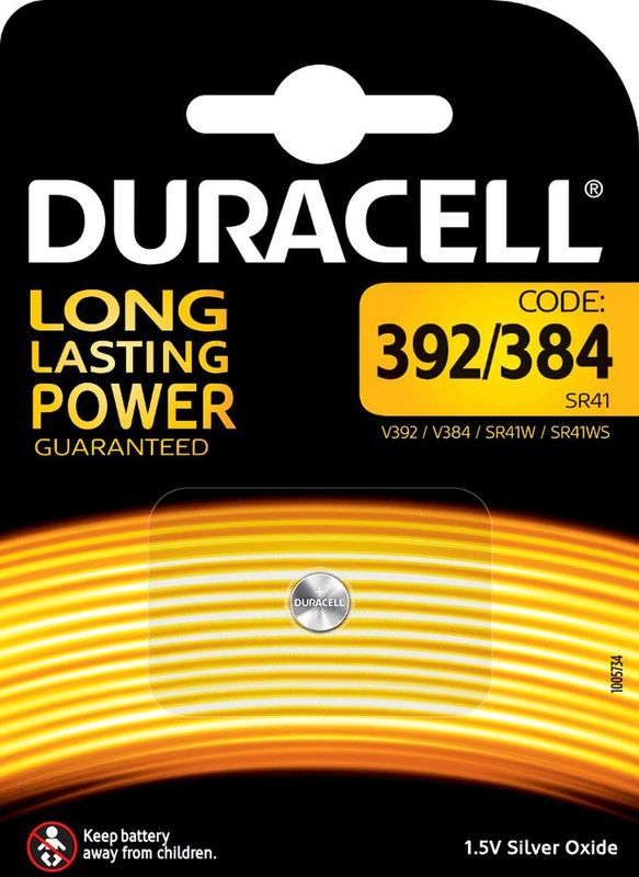 Duracell Uurwerken 384/392 1CT