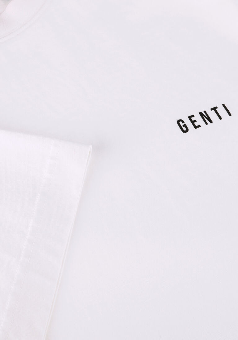 witte genti t-shirt t-shirt ss j2040-1223