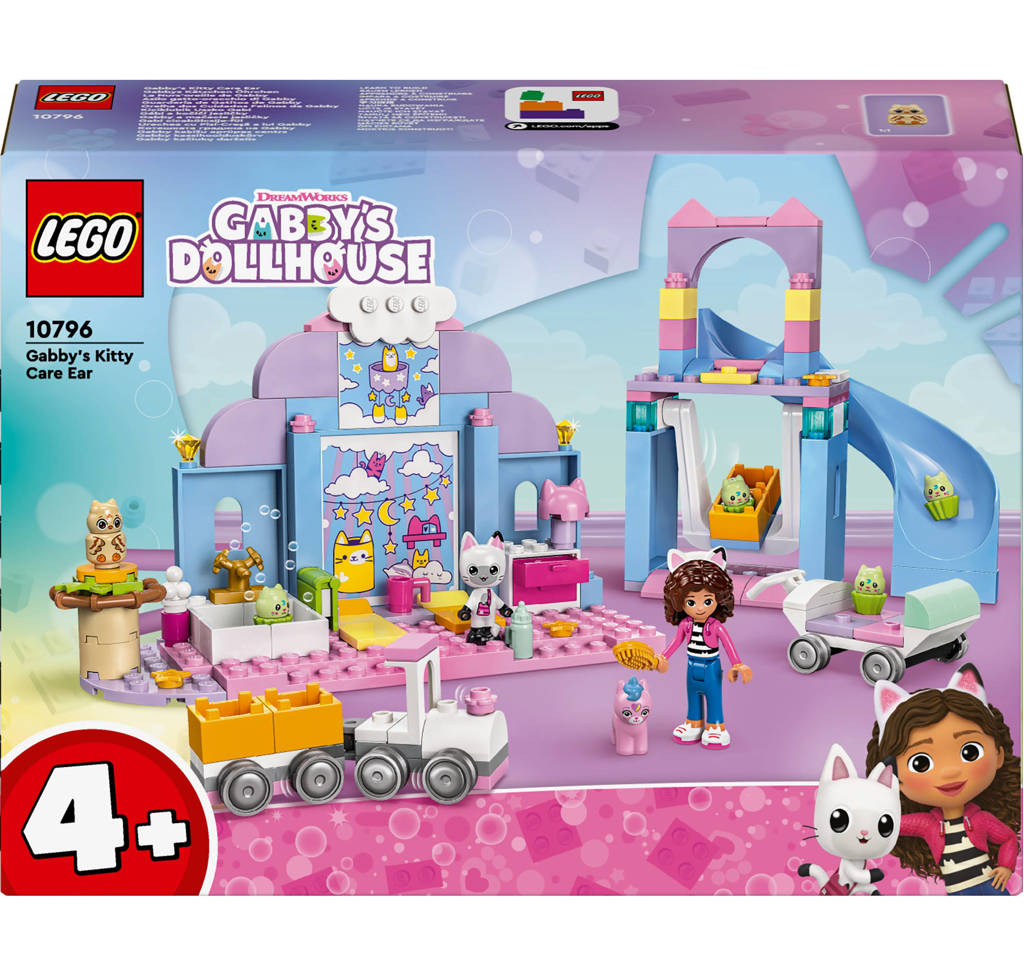 4+ Gabby's poppenhuis Gabby's kittendagverblijf Dieren Speelgoed voor Kinderen 10796