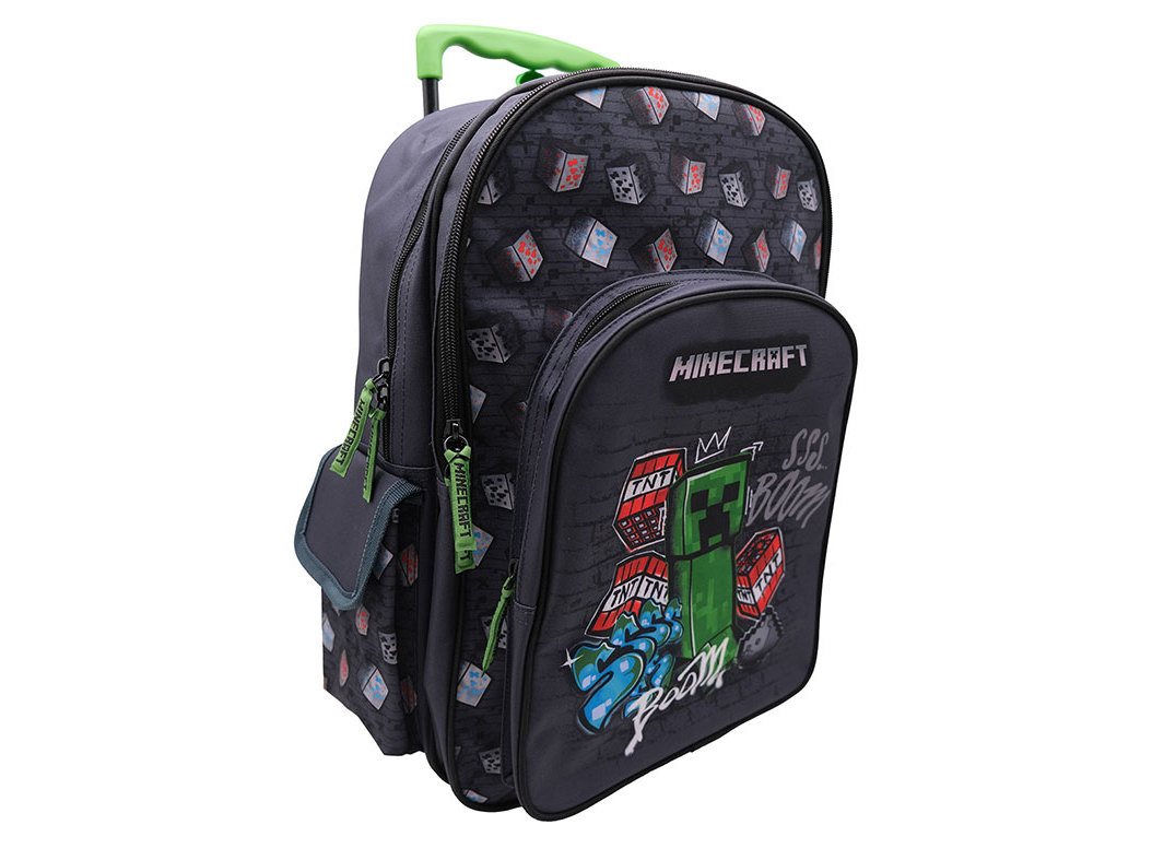 TROLLEY MINECRAFT 2 COMPARTIMENTOS 41X32X16CM