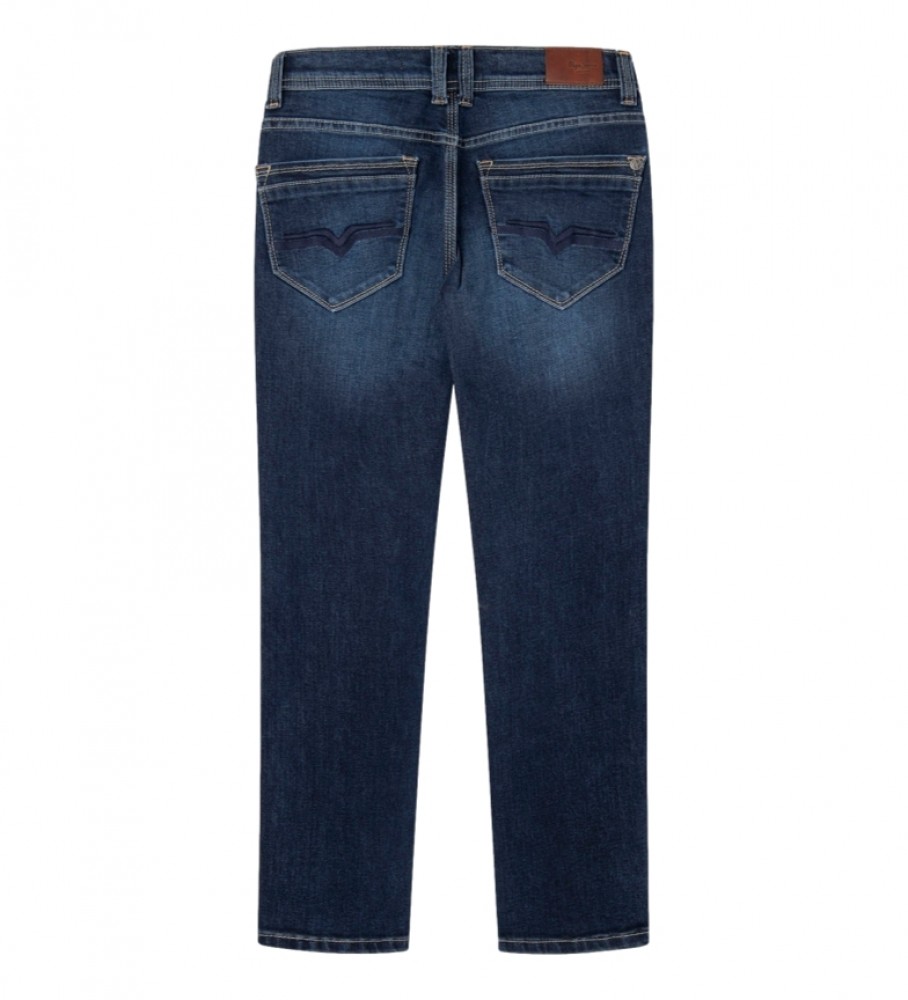 Calça jeans Pepe Jeans Cashed slim fit azul marinho escuro