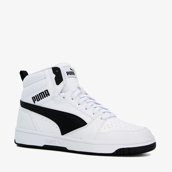 Puma Rebound V6 heren sneakers wit/zwart