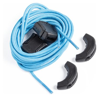 Paire de Lacets Crankbrothers Speed Lace Bleu Clair