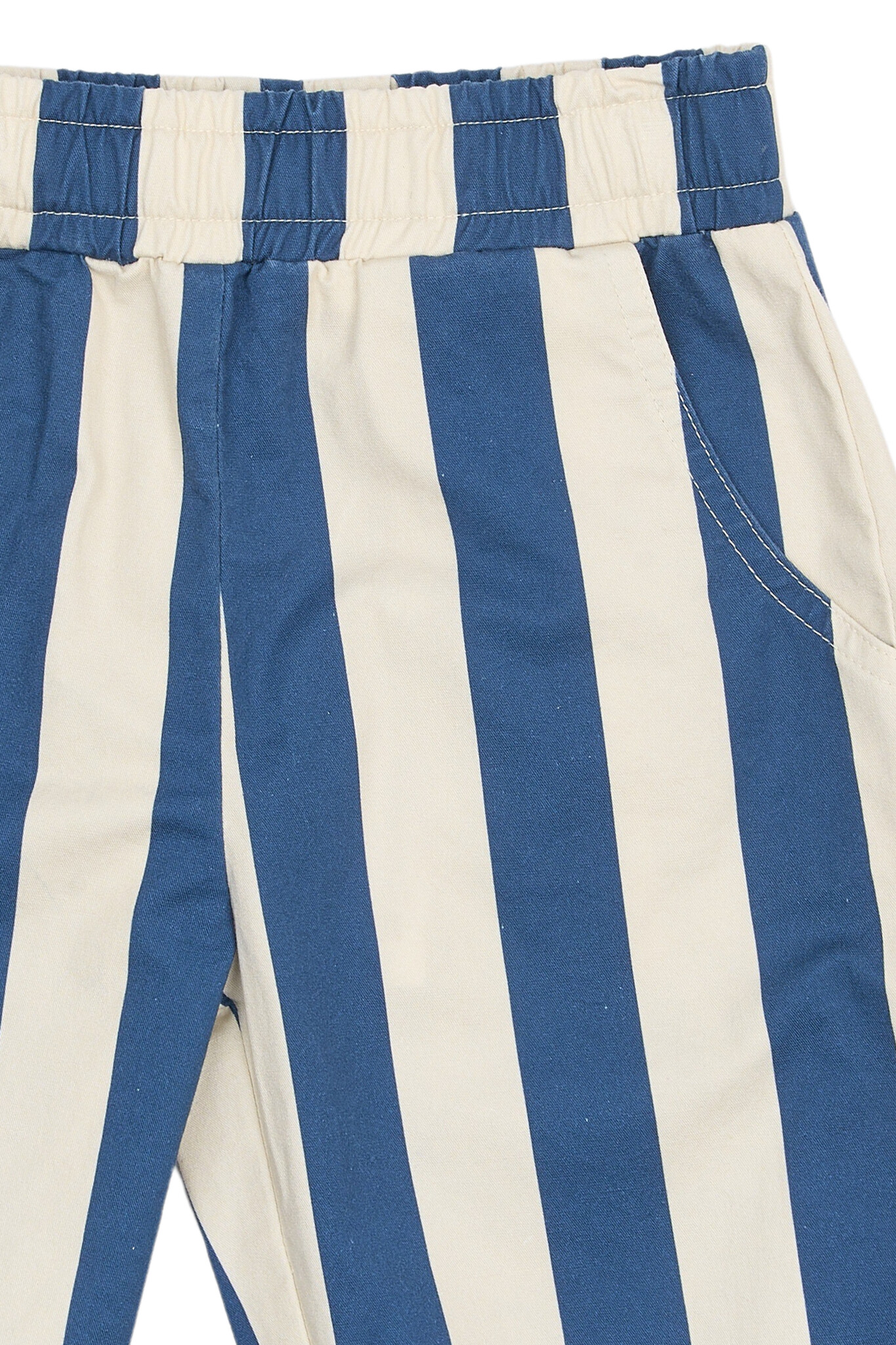 The New Siblings The New Siblings baggy jeans Silas true blue striped