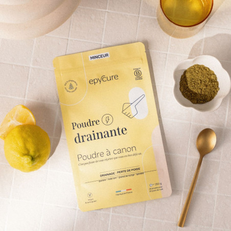 Epycure Laboratoire Poudre drainante Citron