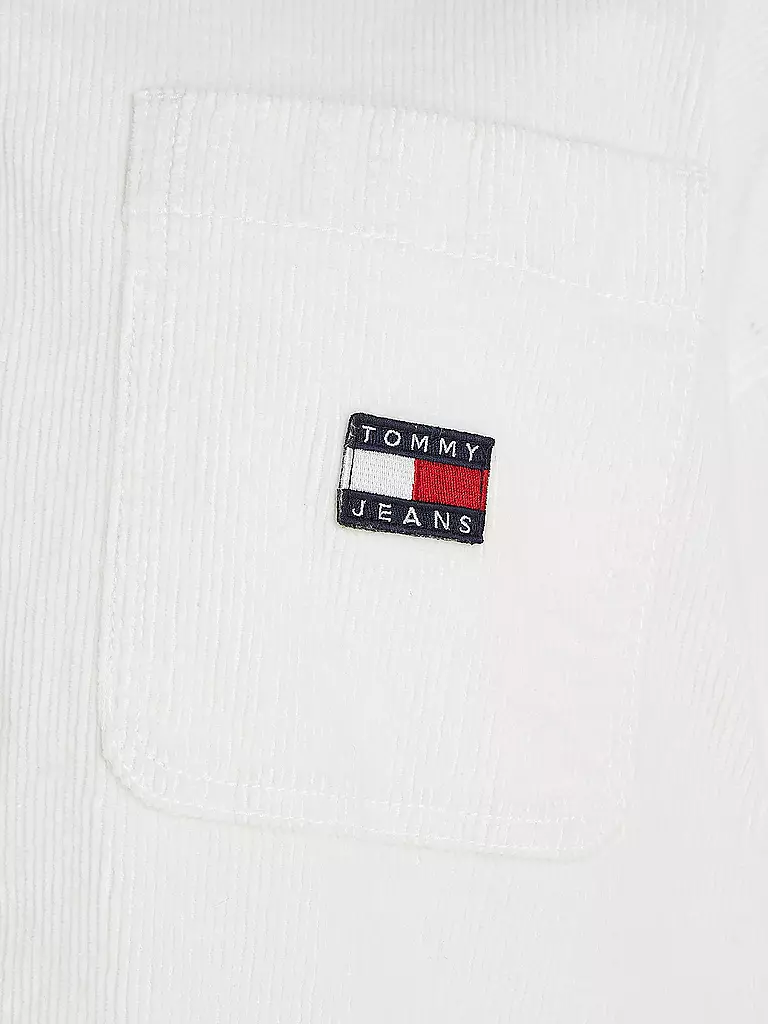 TOMMY JEANS Overshirt weiss