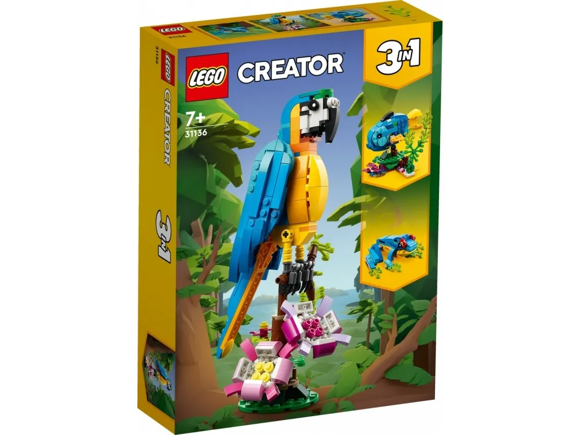 LEGO Creator 31136 Eksotisk papegøje