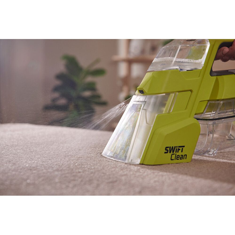 TEKSTILRENSER RYOBI SWIFT CLEAN RDC18-0 ONE+ 18V UTEN BATTERI