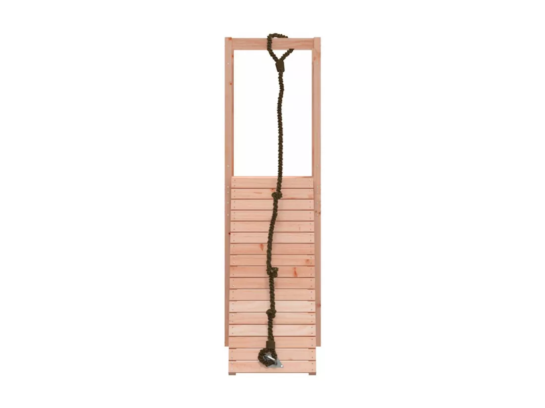Maisonnette de jeu avec mur d'escalade bois massif Douglas